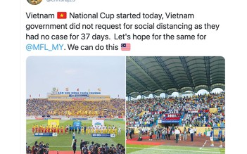 Báo chí khu vực phát sốt khi bóng đá Việt Nam đầy ắp khán giả