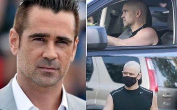 Colin Farrell cạo trọc đầu khi quay ‘The Batman’ 2022