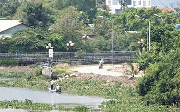 Đê bao sông Sài Gòn thi công không đúng thiết kế