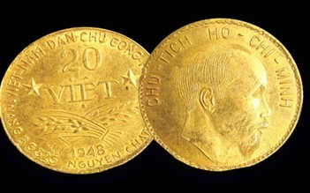 Đồng tiền vàng lịch sử của Chủ tịch Hồ Chí Minh