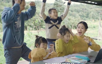 Lý Hải - Minh Hà quay MV cùng các con khi bị kẹt ở Lâm Đồng