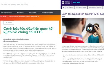 Hơn trăm triệu mua đề thi IELTS 'thật': Xử lý ra sao?