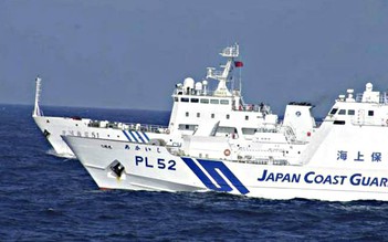 Tàu cảnh sát biển Đài Loan, Nhật đối đầu ở vùng biển tranh cãi