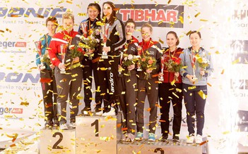 Tay vợt bóng bàn nữ gốc Việt vô địch nước Đức