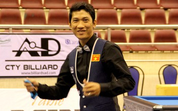 Ngô Đình Nại lần thứ hai vô địch giải billiards carom 1 băng châu Á