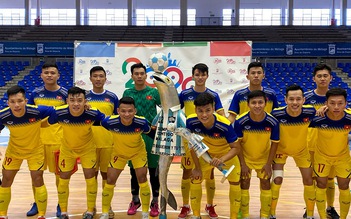 Đội tuyển futsal Việt Nam thắng tưng bừng tại Tây Ban Nha