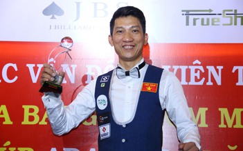 Ngô Đình Nại lên ngôi giải billiards 3 băng Adam Pro Cup