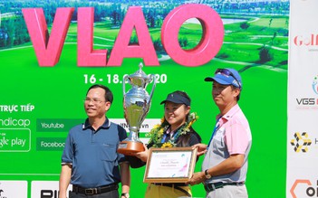 Tay golf nữ Việt Nam Hanako Kawasaki lần thứ 3 đăng quang giải VLAO