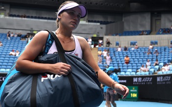Đương kim vô địch Sofia Kenin dừng bước sớm tại Úc mở rộng 2021
