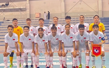 Tuyển nữ futsal Việt Nam đánh bại chủ nhà Bahrain trước thềm SEA Games 31