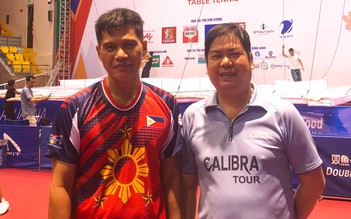 Bóng bàn Việt Nam dè chừng với 'sát thủ' 51 tuổi người Philippines tại SEA Games 31