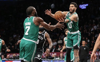 Chỉ số 'khủng' thể hiện sự thống trị của Jayson Tatum và Jaylen Brown tại NBA