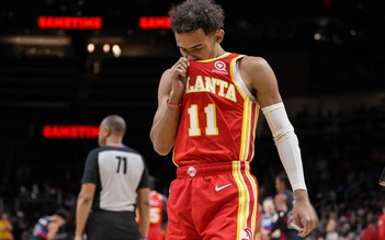 Hawks mất Trae Young vì chấn thương bắp chân trong trận thua Pacers