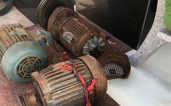Bình Định: Bắt quả tang 2 kẻ chuyên trộm máy bơm của người nuôi trồng thủy sản