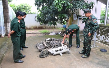 Trà Vinh: Phát hiện xác máy bay Hải quân Mỹ trong lúc cải tạo ao nuôi tôm