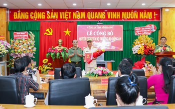 Phó cục trưởng Cục An ninh nội địa làm Phó giám đốc Công an tỉnh Vĩnh Long