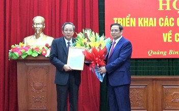 Bí thư Tỉnh ủy Quảng Bình được điều động làm Phó ban Tổ chức T.Ư