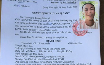 Quảng Bình: Khởi tố bị can, phát lệnh truy nã con rể giết mẹ vợ