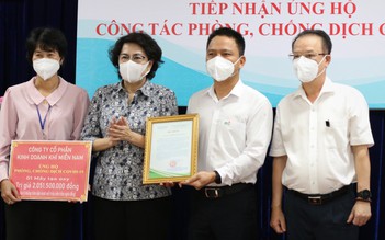 TP.HCM tiếp nhận máy tạo ô xy hơn 2 tỉ đồng cho phòng, chống dịch Covid-19