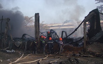 Cháy kho chứa hộp quẹt gas, thiệt hại hơn 42 tỉ đồng