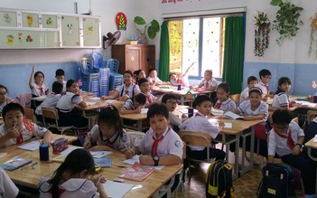 Quá tải trường tiểu học bán trú ở Phan Thiết