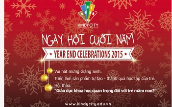 Hoạt động lễ hội và thái độ ghi nhận tại trường mầm non KINDY CITY