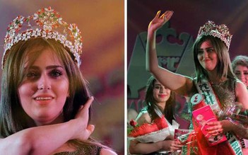Người đẹp 20 tuổi đăng quang Hoa hậu Iraq đầu tiên sau hơn 4 thập niên