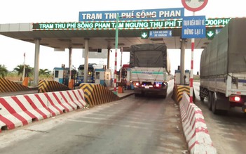 Tạm dừng thu phí trạm Sông Phan trên QL1