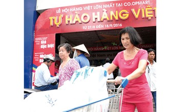 Khi hàng Việt trở thành niềm tự hào của siêu thị Việt