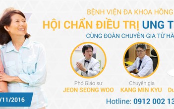 Hội chẩn và tư vấn điều trị ung thư miễn phí tại Bệnh viện Hồng Ngọc