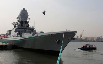 Ấn Độ đưa khu trục hạm tự đóng lớn nhất vào tác chiến