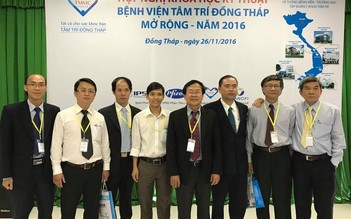 Bệnh viện Đa khoa Tâm Trí Đồng Tháp mở rộng năm 2016