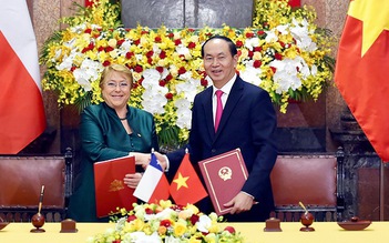 Việt Nam và Chile hợp tác thúc đẩy hệ thống thương mại thế giới rộng mở