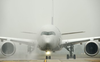 Cận cảnh máy bay Airbus A350 thứ 12 đặc biệt của Vietnam Airlines