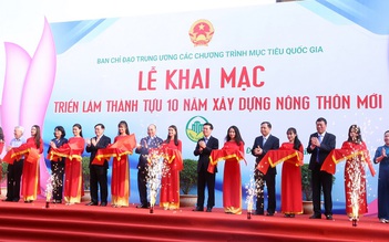 Triển lãm thành tựu 10 năm xây dựng nông thôn mới