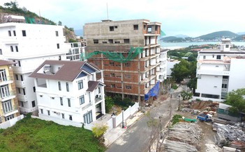 Loạn xây dựng trong khu biệt thự cao cấp ở Nha Trang