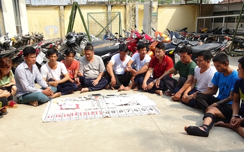 Tây Ninh liên tục triệt phá những ổ cờ bạc di động