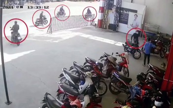 Cảnh báo thủ đoạn dàn cảnh trộm cắp xe máy giữa ban ngày
