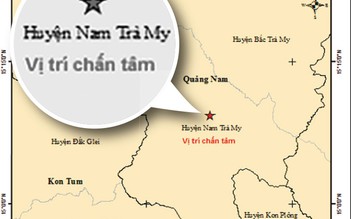 Huyện vùng cao Quảng Nam xảy ra động đất 2,9 độ Richter