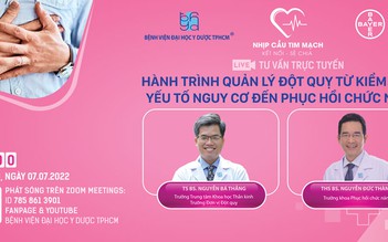 Hành trình quản lý đột quỵ từ kiểm soát nguy cơ đến phục hồi chức năng