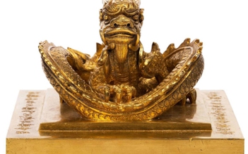 Đấu giá ấn vàng 'đẹp nhất của nhà Nguyễn' tại Pháp