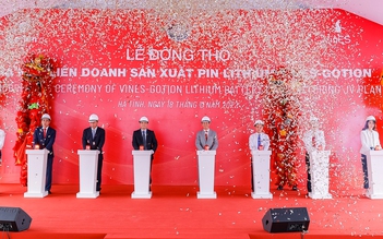 Vingroup động thổ nhà máy sản xuất pin sạc LFP đầu tiên của Việt Nam