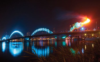 Cầu Rồng Đà Nẵng trình diễn phun lửa, nước trong 5 đêm dịp tết Mậu Tuất