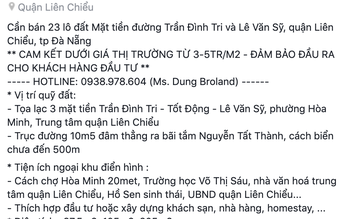 Vụ chia lô trái phép: Phạt nhân viên BroLand Đà Nẵng 10 triệu đồng