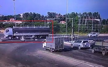 Truy bắt xe tải vượt đèn đỏ đường tránh Nam Hải Vân: Tài xế có hung khí