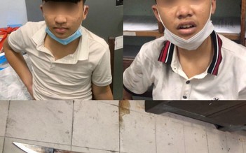 Lực lượng 911 Công an TP.Đà Nẵng bắt hai thiếu niên chém cảnh sát