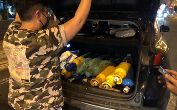 Đà Nẵng: Tạm giữ 'thiếu gia' đi ô tô Peugeot tiền tỉ bán khí cười