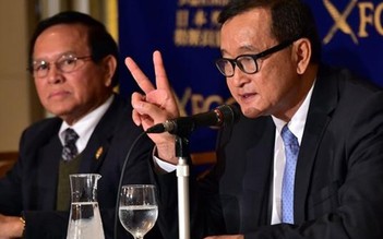 Toà Campuchia phát lệnh bắt Sam Rainsy vì bài viết trên Facebook