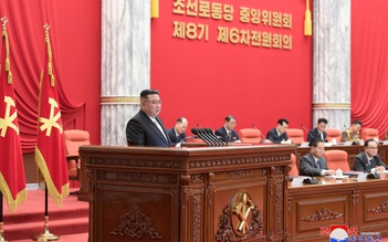 Ông Kim Jong-un họp công bố quyết sách cho năm 2023