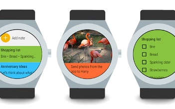 Android Wear có thêm ứng dụng Google Keep